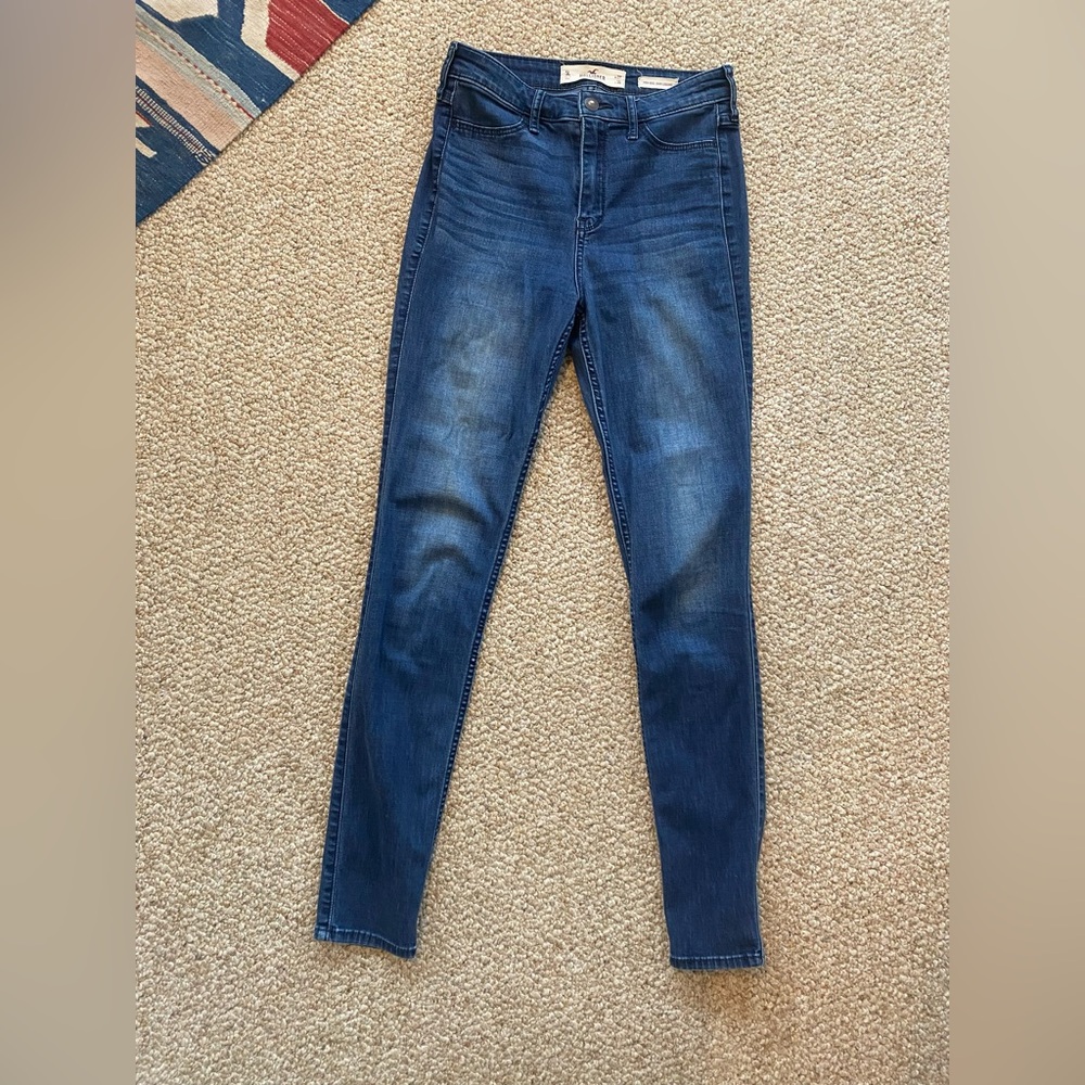 Hollister Dark Blue Skinny Jeans